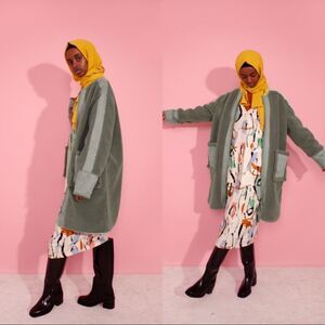 L.F. Markey Womens Heath Coat - Duck Egg M/L